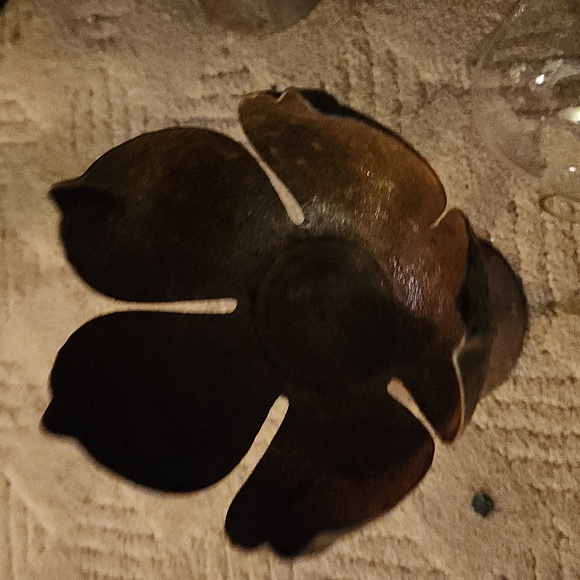 Set of 4 rusty look Candle votives - Picture 10 of 10